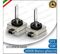 COPPIA LAMPADE XENON D1S LUCE 6000K SPECIFICHE PER RENAULT LAGUNA COUPE'