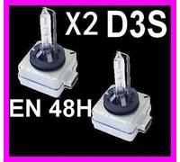 Coppia Lampadina Lampada Luce Faro Xenon D3S Hid Fari Ricambio Blu Azzurro 12V
