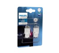 COPPIA LAMPADINE A LED BIANCO PHILIPS W21W COOL WHITE ULTINON PRO3000