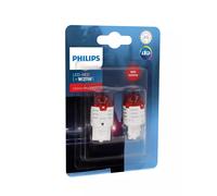 COPPIA LAMPADINE A LED ROSSO PHILIPS W21W ULTINON PRO3000