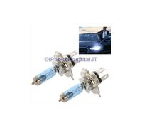 Coppia Lampadine H4 Pegasus Alogene Super 90w Effetto Xenon 6000K 2000 Lumens