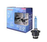 Coppia Lampadine Lampade Xenon POWERTEC XENON BLU D2S colore bianco freddo 6500K