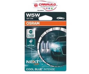 Coppia Lampadine Luci Di Posizione Osram W5W 2825 Cool Blue Intense Auto E Moto