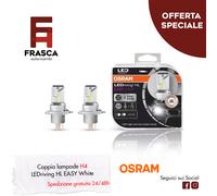 Coppia Lampadine Osram H4 H19 LED HL Easy GEN 2 Luce Bianca Citroën