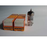 Coppia Lampadine Philips Miniwatt ECC81 Radio a tubo nuova (63926)