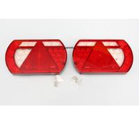 Coppia LED Set Luce Posteriore Rimorchio 12V Fanale F.Aspöck Multipoint