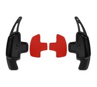 Coppia Lega Alluminio Nero Veicolo Volante Cambio Leve