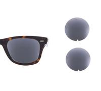 Coppia Lenti di ricambio compatibili per Ray-Ban RB 2140 WAYFARER CLASSIC 50 54