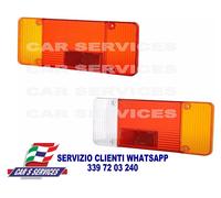 COPPIA LENTI DX+SX FANALI POSTERIORI IVECO DAILY DAL 1990