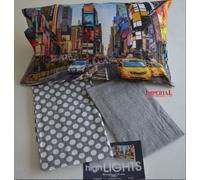 COPPIA LENZUOLA UNA PIAZZA E MEZZA FEDERA DIGITALE FANTASIA CENTRAL EB 9194 0104