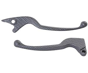 Coppia Leve Freno in Carbon Look per Kymco Like 2T 50 / 125 2009 2010 2011