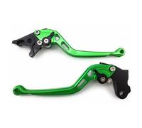Coppia Leve Lunghe Verde CNC Freno Frizione BUELL 1190 EBR RR RS RX SX 2012-2014