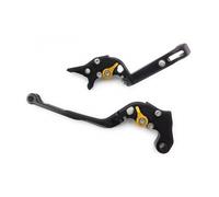 Coppia Leve Regolabili Ripiegabili Nero Oro MOTO GUZZI CALIFORNIA 1400 ALL