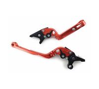 Coppia Leve Ripiegabili Arancione per BUELL 1190 EBR RR RS RX SX 2012-2014