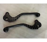 COPPIA LEVE sagomate vespa 50 special 125 primavera nere alluminio