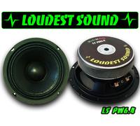 COPPIA Loudest Sound LS PW6.4 Mid woofer 16 cm audio 165mm predisposizioni auto