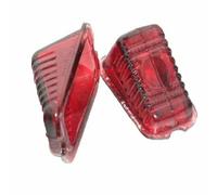 Coppia Lucas Tipo L471 Posteriore Coda Stop Luce Rosso Bicchiere Lente Morris