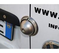COPPIA LUCCHETTI UFO PER SPORTELLI METALLICI CAMPER ROULOTTE VAN ANTIFURTO