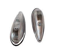 COPPIA LUCCIOLE FRECCE LATERALI CARELLO COMPLETE FIAT 500 EPOCA MOD. N