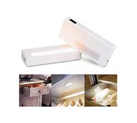 Coppia Luce Armadio Faretto led adesivo magnetica fredda lampada emergenza casa