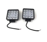 COPPIA LUCE FARO LED 48W LAMPADA DA LAVORO FARETTO AUTO BARCA CAMION SUV 12V