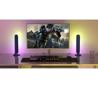 COPPIA LUCI AMBIENTALI PILOTABILI CON GOOGLE ASSISTANT, ALEXA, SIRI WIRELESS/BLU