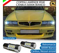COPPIA LUCI DI POSIZIONE DRL 15 LED R5W CANBUS LANCIA DELTA MK2 6000K NO AVARIA