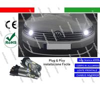 COPPIA LUCI DIURNE DRL LED PW24W CANBUS VOLKSWAGEN PASSAT CC 2012-2014 NO ERRORE