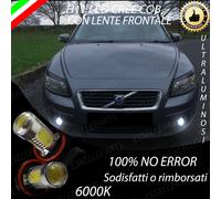 COPPIA LUCI FENDINEBBIA H11 LED CREE COB CANBUS VOLVO S40 II 6000K