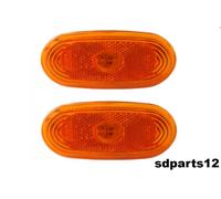 Coppia Luci Ingombro Side Marker Arancio Per MERCEDES SPRINTER VW CRAFTER