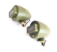 COPPIA LUCI OSCURANTI CAT EYE PER WILLYS JEEP GPW MB CJ3A/2A/3B M38/35