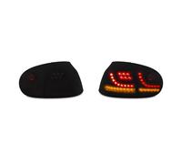Coppia luci posteriori VW Golf 5 dal 2003 al 2009 nero led - lampeggiante din...