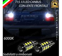 COPPIA LUCI RETROMARCIA 13 LED T15 W16W CANBUS PER SUBARU FORESTER I RESTYLING