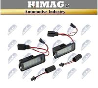 Coppia Luci Targa LED per VW Golf VI VII Polo V Seat Leon Toledo IV