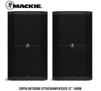 COPPIA Mackie THUMP 212 Cassa Audio Diffusore Attivo Cono 12" 1400W | DJ Karaoke