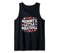 Coppia Mamma Piccolo Meatball Gravidanza Canotta