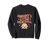Coppia Mamma Piccolo Meatball Gravidanza Felpa