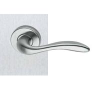 COPPIA MANIGLIA IN OTTONE MODELLO PEGASUS CROMO SATINATO ENTRA