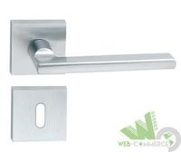 2541 Q.TA' 1 MANIGLIA OTTONE METRO C/BOCCHETTA CROM SATIN