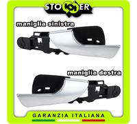 COPPIA MANIGLIE INTERNE APRI PORTA POSTERIORI DESTRA SINISTRA ALFA GIULIETTA
