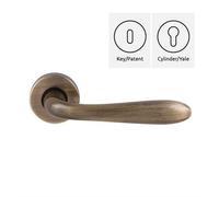 Coppia maniglie maniglia maniglia per porte interne modello mod.ALBA 10 finiture