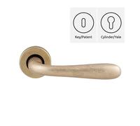 Coppia maniglie maniglia maniglia per porte interne modello mod.ALBA 10 finiture