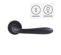 Coppia maniglie maniglia maniglia per porte interne modello mod.ALBA 10 finiture