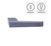 Coppia maniglie maniglia per porte interne mod. SPEZIA ottone design slanciato