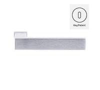 Coppia maniglie maniglia per porte interne mod. TORINO SLIM zama mini bocchetta
