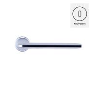 Coppia maniglie maniglia per porte interne modello ROMA SLIM zama, design snello