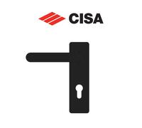 Coppia maniglie per serrature per porte tagliafuoco Cisa art. 0707016