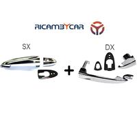 Coppia Maniglie Porta Esterne Cromate DX SX Lancia Ypsilon 2003-2011