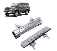 Coppia maniglie porte esterne cromate per Toyota Land Cruiser J70 serie dal 2010