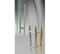 COPPIA MANIGLIONI IN OTTONE DIAMETRO 20mm COMPLETO DI GUARNIZIONE PVC